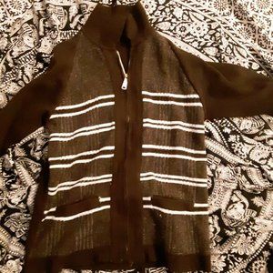 Eslo Sweater Mens Vintage Brown striped
